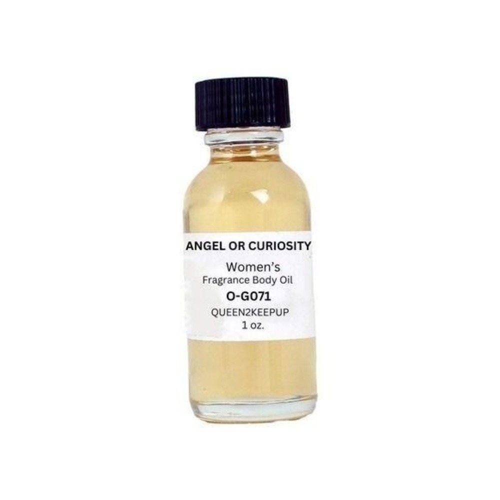 Angel or CuriosityWomen's Body Oil 1 oz Fragrance All Natural Scent